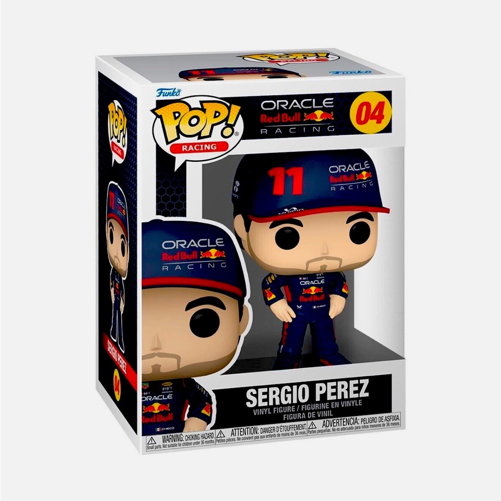 Funko Pop!, Funko, Racing, Action Figure, Christmas Gift, Toy, Car, Sergio Perez